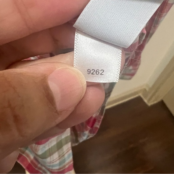 Bonobos Long Sleeve Button Down Shirt Pink plaid Large - Picture 5 of 6